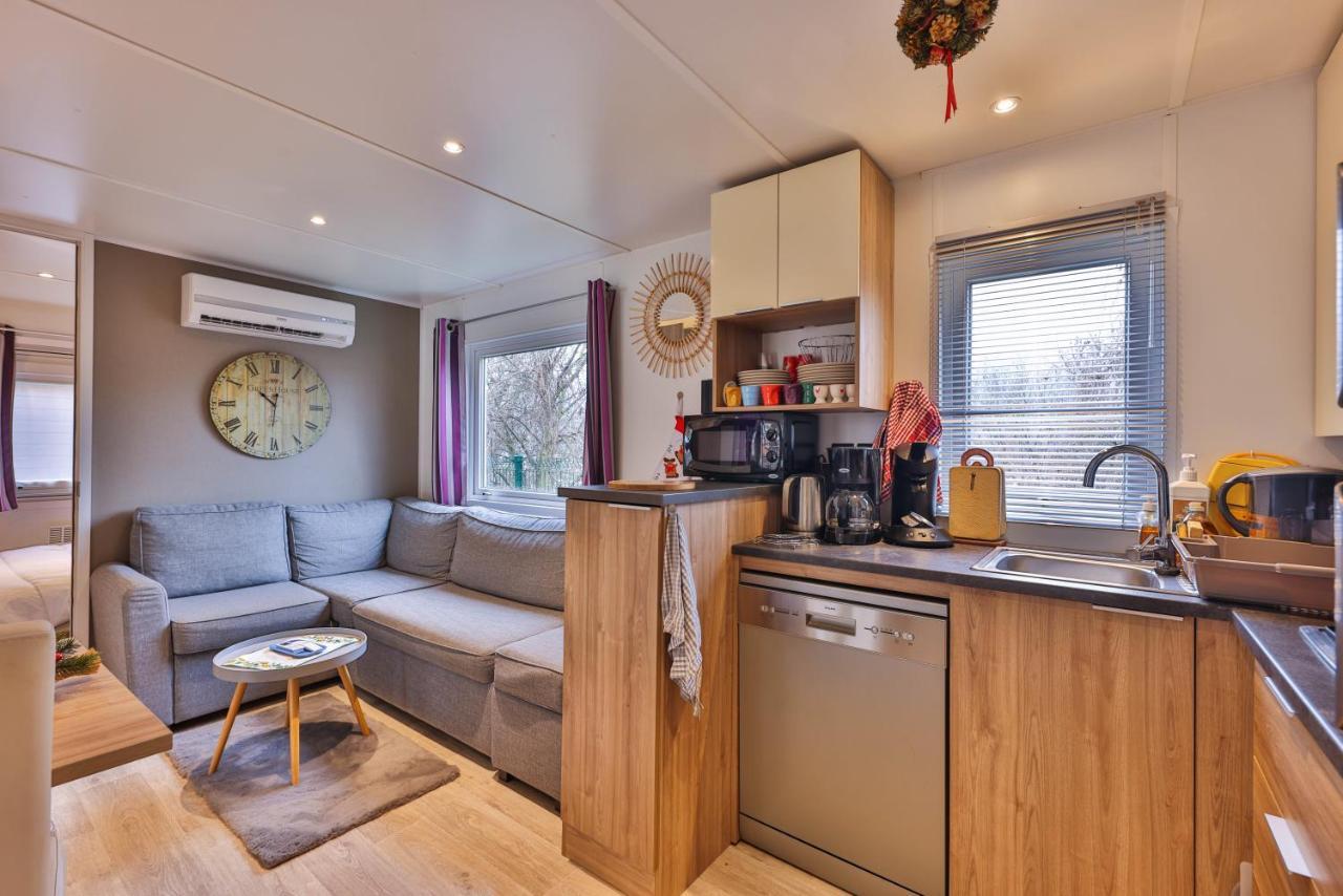 Grand Mobil Home 6 Personnes Climatise Avec 3 Chambres Et 2 Salles De Bains A Munster En Alsace Exteriér fotografie